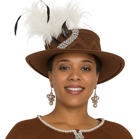 Champagne Italy H5962-BRWN-IH  Hat