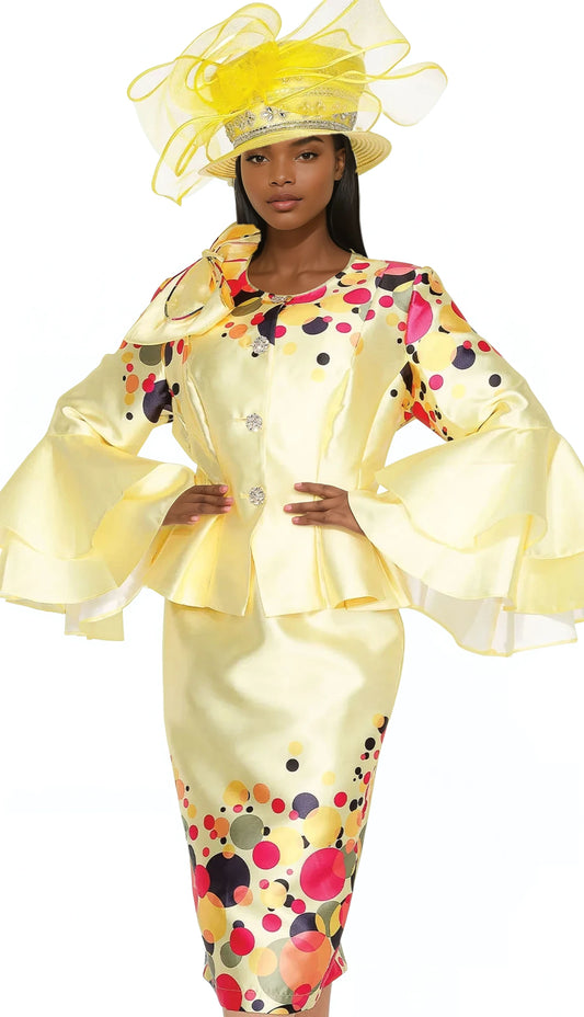 Aussie Austine 6072-YLW  Suit for Ladies