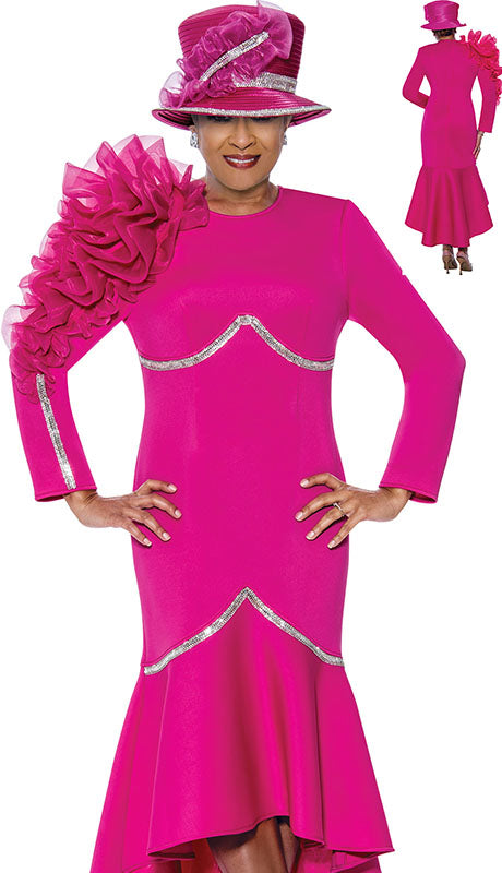 Dorinda Clark Cole 5481-MAG-IH Ladies  Dress