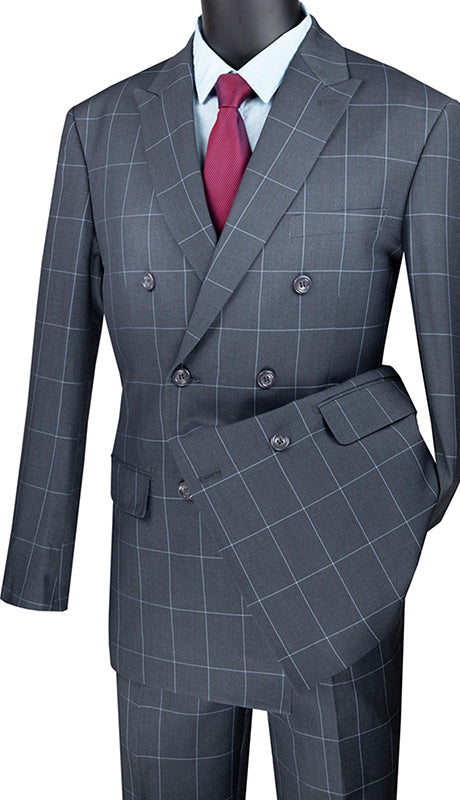 Vinci Mens Suit MDW-1-GRY