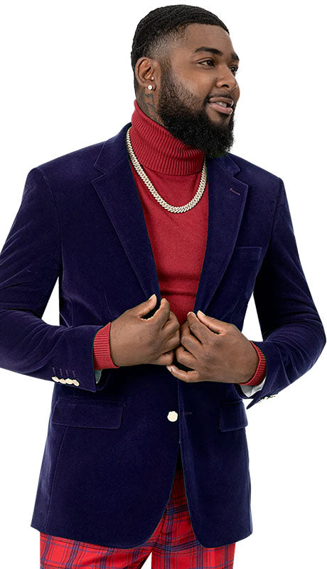 EJ Samuel J134-RYL Mens Blazer