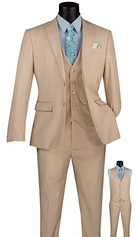Vinci Mens Suit SV2900-STN