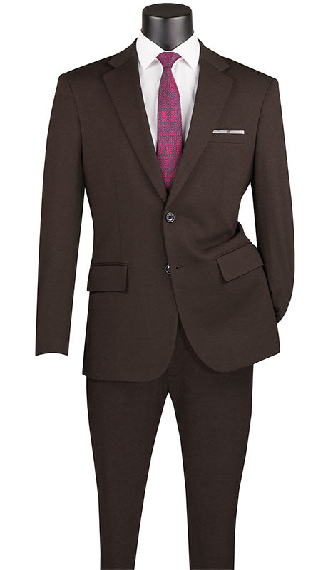 Vinci Mens Suit SDX-3-BRN