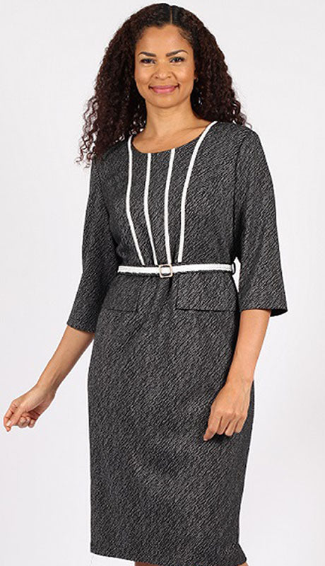 Diana Couture 8754-GRY  Dress