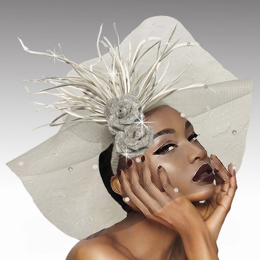 RADIANCE FA3345-PE  Fascinator