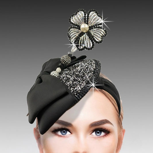 GINGER FA3351-BK  Fascinator