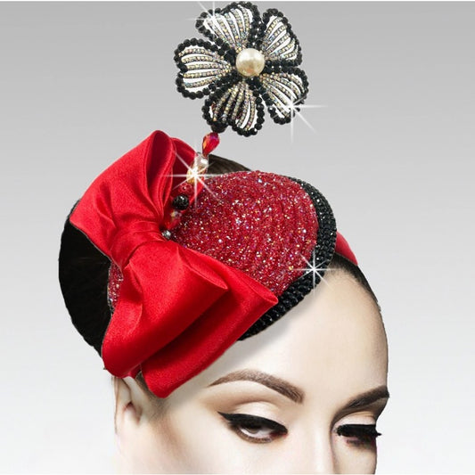 GINGER FA3351-RE  Fascinator