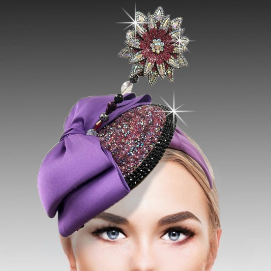 GINGER FA3351-VI  Fascinator
