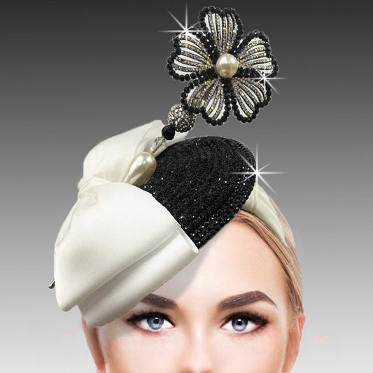 GINGER FA3351-WB  Fascinator