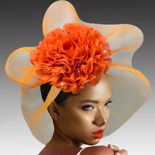 COSETTE FA3354-OR  Fascinator
