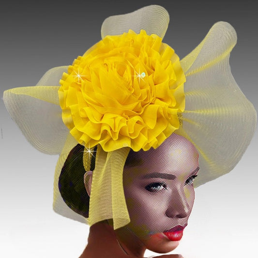 COSETTE FA3354-YE  Fascinator