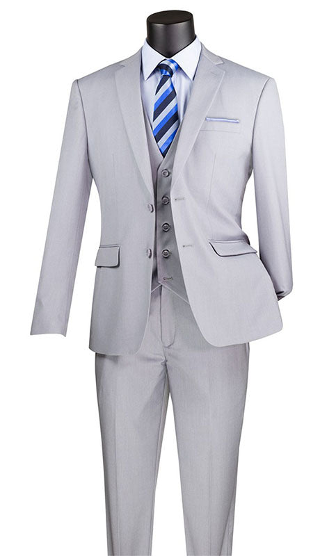Vinci Mens Suit SV2900-GRY