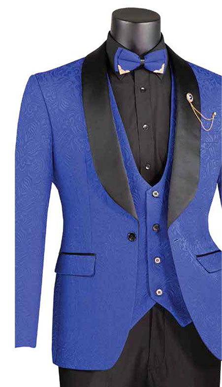 Vinci Mens Tuxedo TVSJ-1-RYL