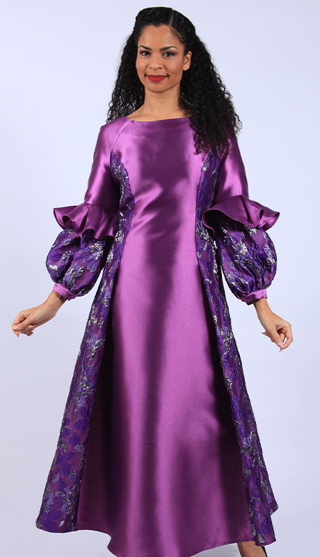 Diana Couture 8664-PUR  Dress