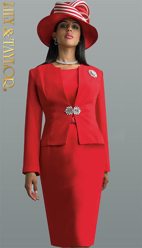 Lily And Taylor 3052-QS Elegant  Suit