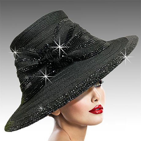 3042 AMBROSE  Hat-BLK