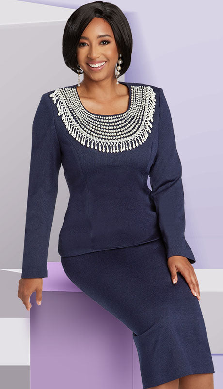 Donna Vinci Knit 13399-IH Womens  Suit