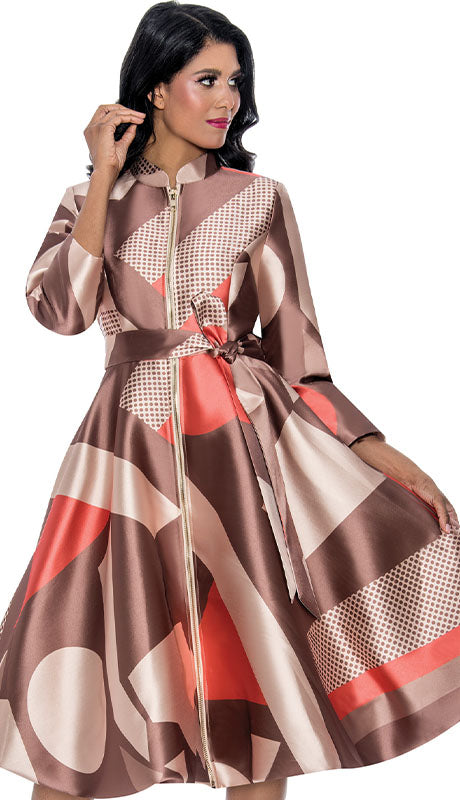 Nubiano 12251-BWO-IH  Dress