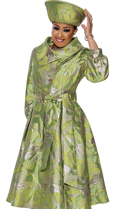 Dorinda Clark Cole 5111-LEM-IH Ladies  Dress