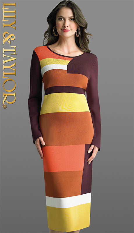 Lily And Taylor 789 Ladies  Dress