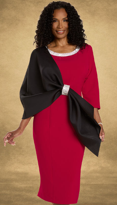 Donna Vinci 12146-RWB-QS  Dress