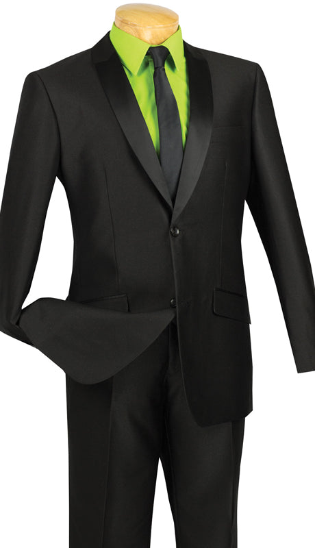 Vinci Mens Suit S2PS-1-BLK