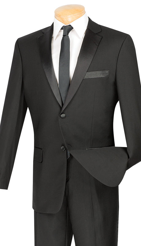Vinci Mens Tuxedo T-SC900-BLK
