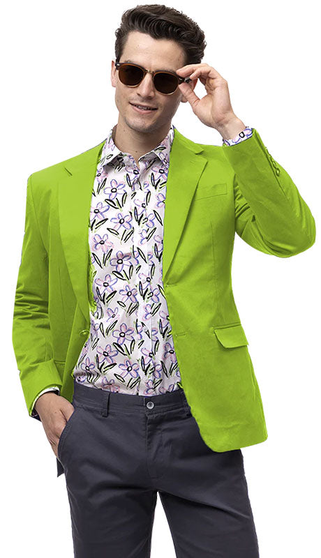 EJ Samuel CHJ01-LIME Chino Blazer
