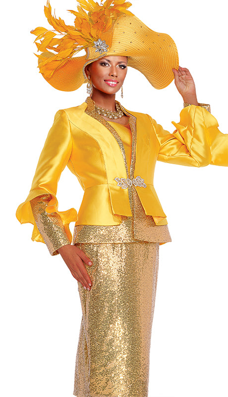 Elite Champagne 6264-QO  Suit