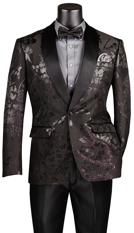 Vinci Mens Sport Coat BSF-19-BLK