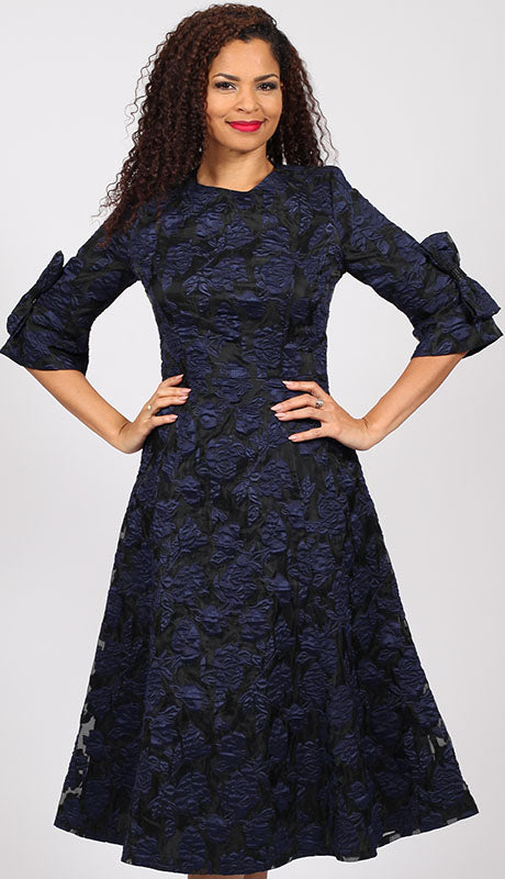 Diana Couture 8825-NVY  Dress