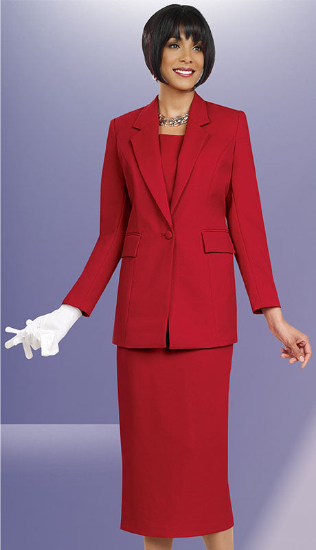 Ben Marc 2295-RED  Usher Suit