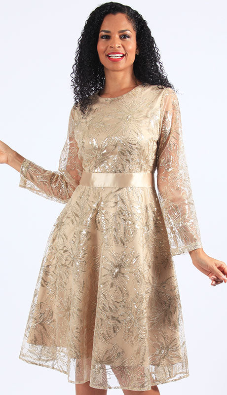 Diana Couture 8639-GLD  Dress