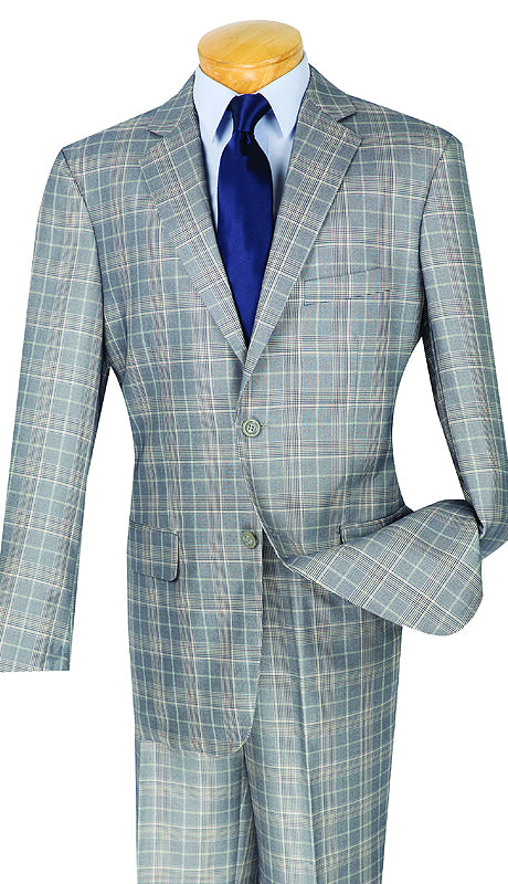 Vinci Mens Suit V2RW-7-GRY