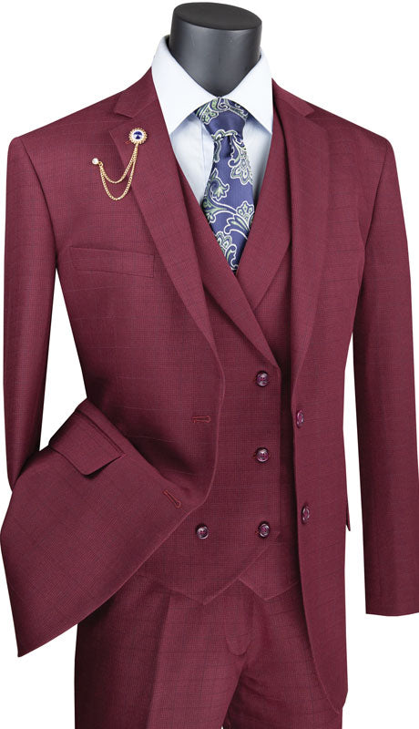Vinci Mens Suit V2RW-13-BUR