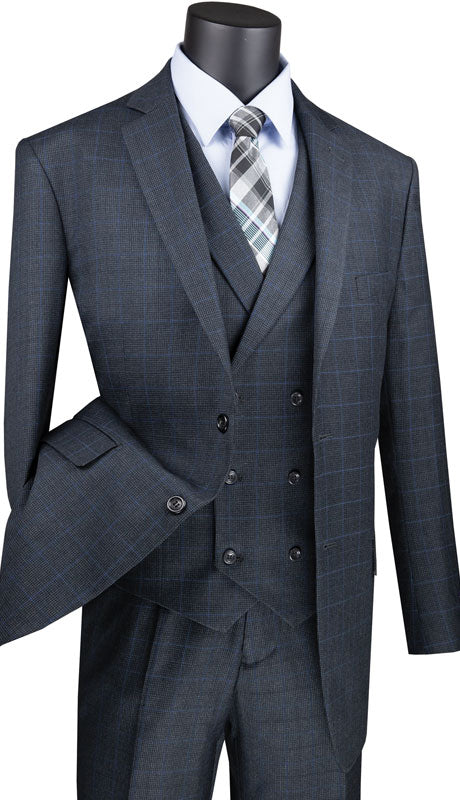 Vinci Mens Suit V2RW-13-CHA