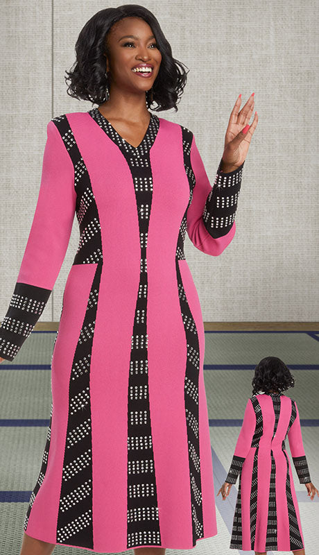 Donna Vinci Knit 13381-IH Womens  Dress