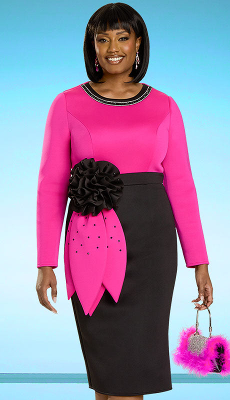 Donna Vinci 12140-FWB-QS  Dress