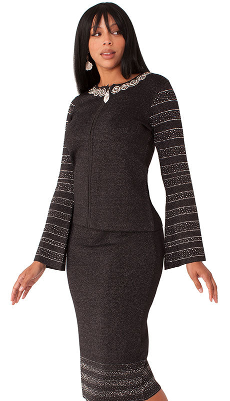 Kayla By Tally Taylor 5340-BLK  Suit