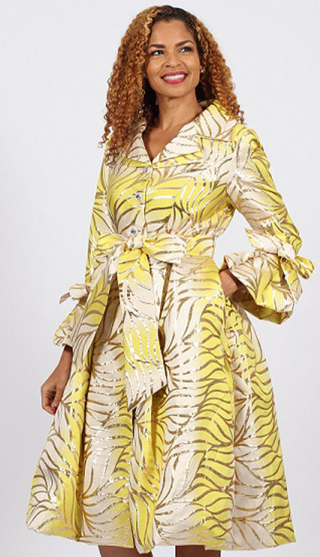 Diana Couture 8903-YLW  Dress