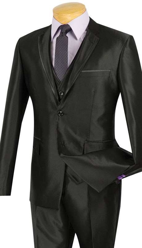 Vinci Mens Suit USVR-4-BLK