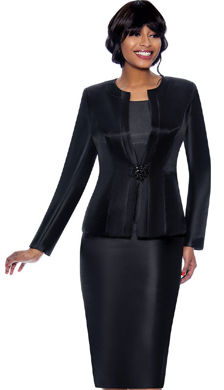Terramina Ladies Suit 7874-BLK