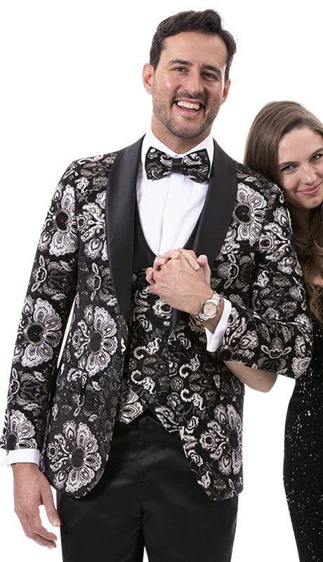 EJ Samuel J179-BLK Mens Blazer