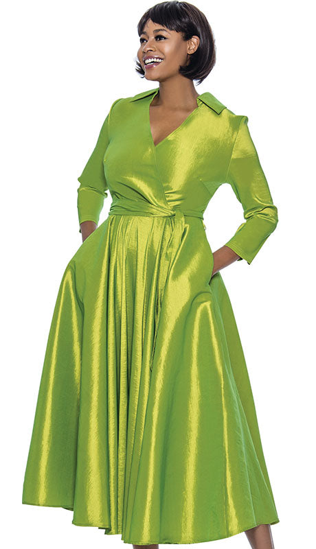 Terramina 7869-KIWI Elegant  Dress