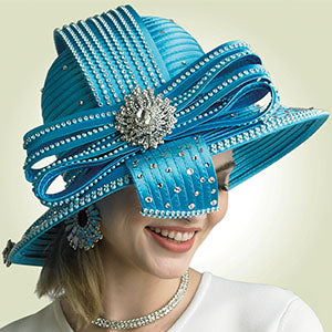 Lily And Taylor Hat H464-TUR-QO