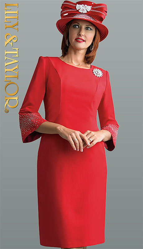 Lily And Taylor 4092-RED