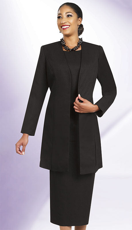 Ben Marc 2296-BLK  Usher Suit