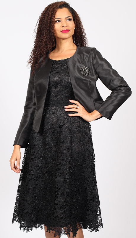 Diana Couture 8768-BLK  Dress