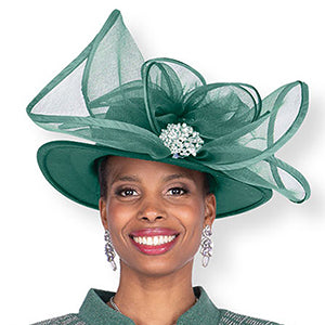 Champagne Italy 5968-GRE-QO  Suit-Hat