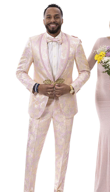 EJ Samuel JP111-PNK-QO Mens Suits